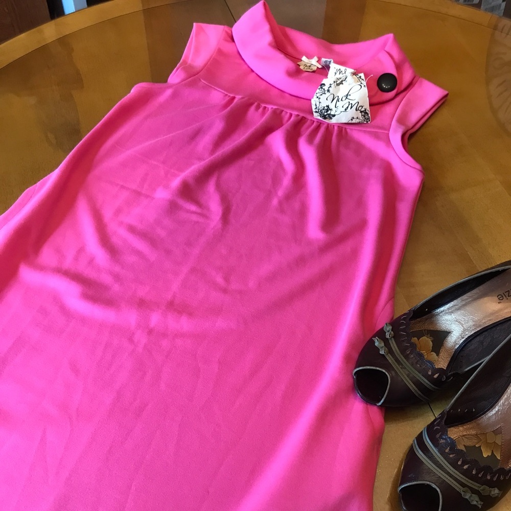 Nick & Mo Shawl-Collar Dress